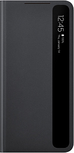 Чехол-книжка Smart Clear View Cover для Samsung S21+ (черный)